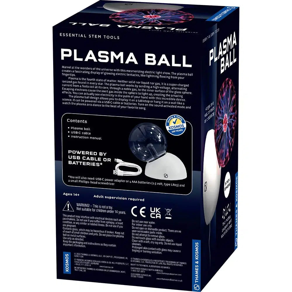 Thames & Kosmos-The Thames & Kosmos Plasma Ball-678001-Legacy Toys