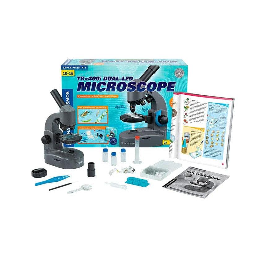 Thames & Kosmos-TKx400i Dual-LED Microscope-635602-Legacy Toys