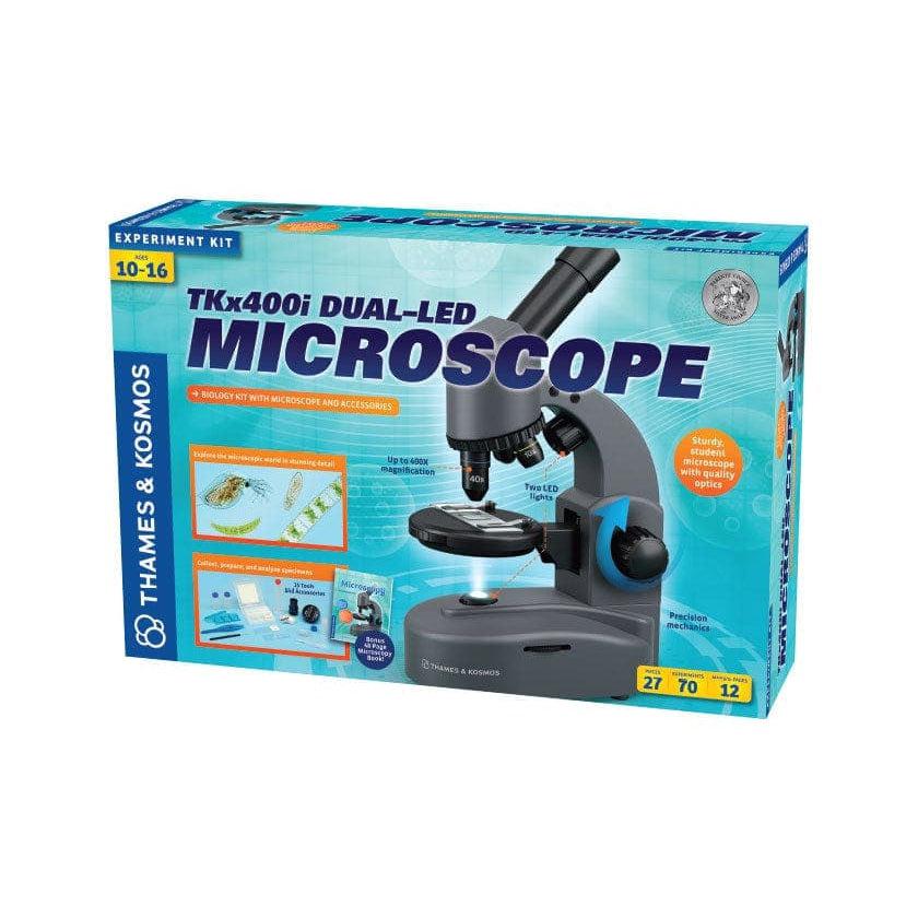 Thames & Kosmos-TKx400i Dual-LED Microscope-635602-Legacy Toys