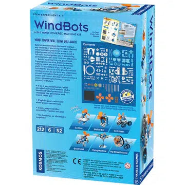 Thames & Kosmos-WindBots: 6-in-1 Wind-Powered Machine Kit-550047-Legacy Toys