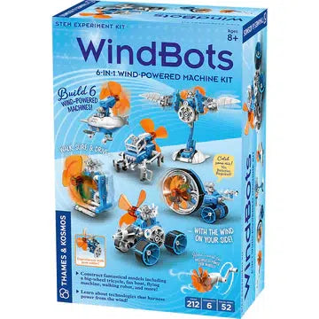 Thames & Kosmos-WindBots: 6-in-1 Wind-Powered Machine Kit-550047-Legacy Toys