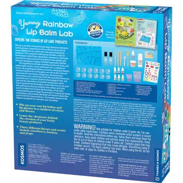 Thames & Kosmos-Yummy Rainbow Lip Balm Lab-550040-Legacy Toys