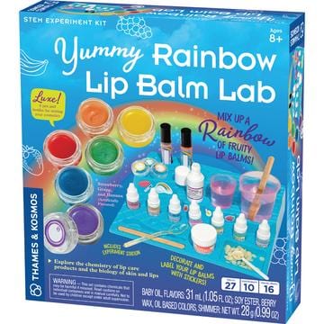 Thames & Kosmos-Yummy Rainbow Lip Balm Lab-550040-Legacy Toys