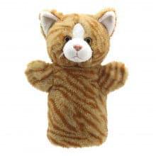 The Puppet Company-Animal Puppet Buddies - Cat Ginger-PC004605-Legacy Toys