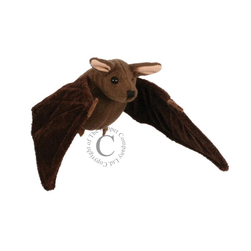 The Puppet Company-Finger Puppet - Bat (Brown)-PC002144-Legacy Toys