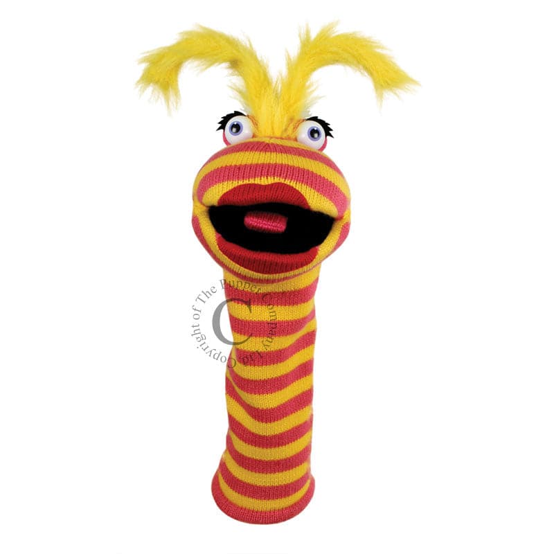The Puppet Company-Knitted Puppets - Lipstick-PC007004-Legacy Toys