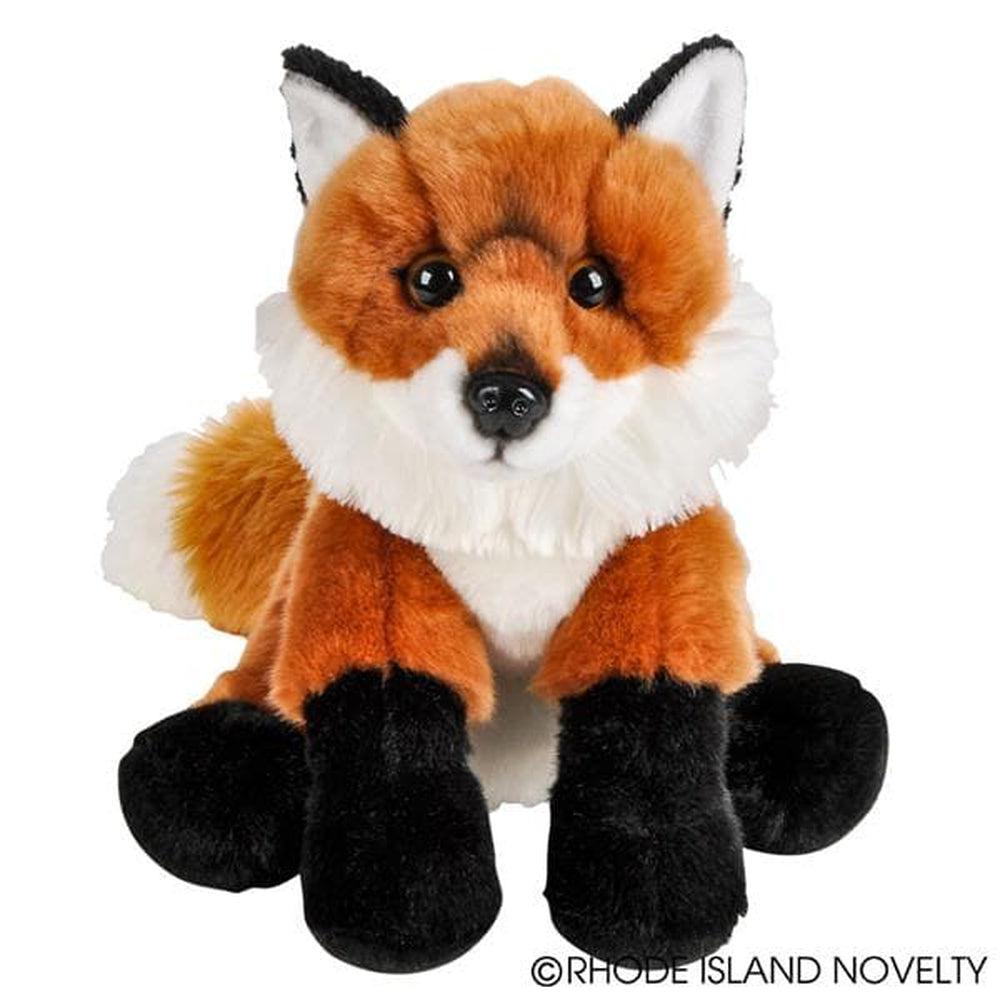 12 Pieces Fox Toy Figures Set Realistic Arctic Fox Red Foxes Animal Figures Jungle Animal Fox Playset Cake Topper Party Favors Educational Toy