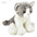 The Toy Network-12" Heirloom Floppy Striped Cat-AP-HLSTC-2-Gray-Legacy Toys