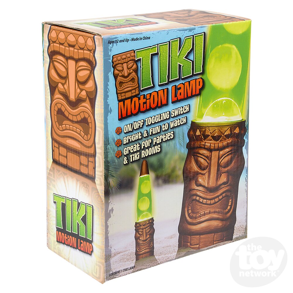 The Toy Network-13" Tiki Motion Lamp-EL-TIKLA-Legacy Toys