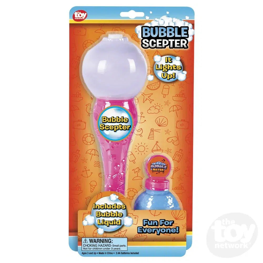The Toy Network-13.5" Light-Up Bubble Scepter-GL-BUBWA-Legacy Toys