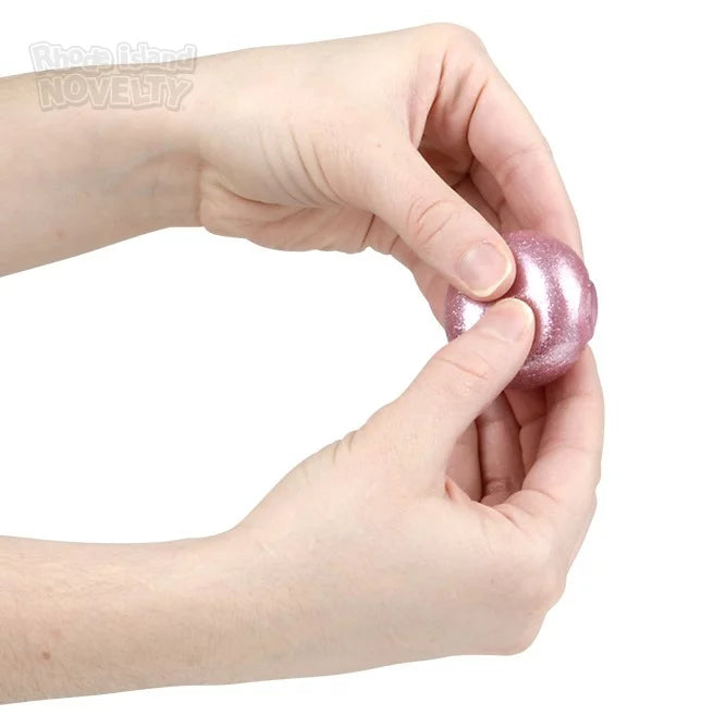 The Toy Network-1.6" Squish Sticky Metallic Orbs 3 Pack--Legacy Toys