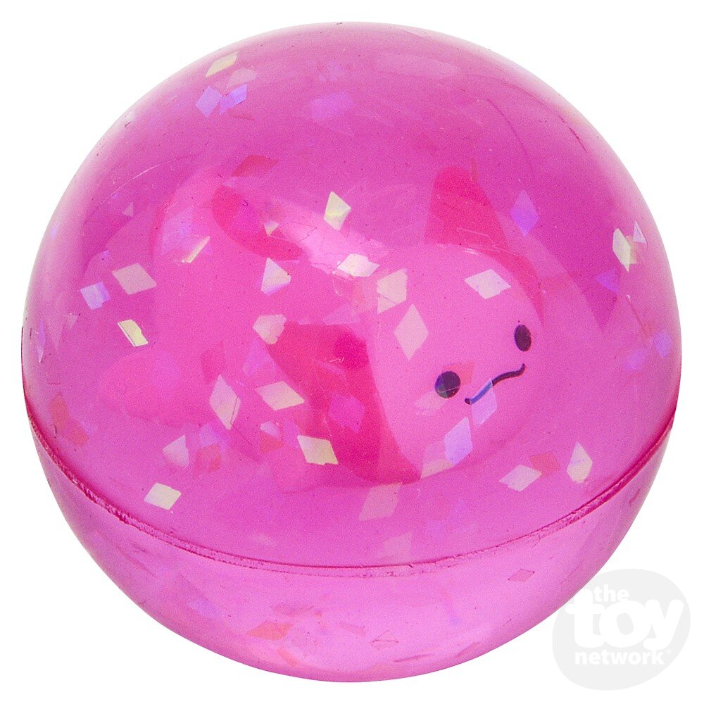 The Toy Network-1.75" Axolotl Hi-Bounce Ball-BA-AXOL2-Legacy Toys