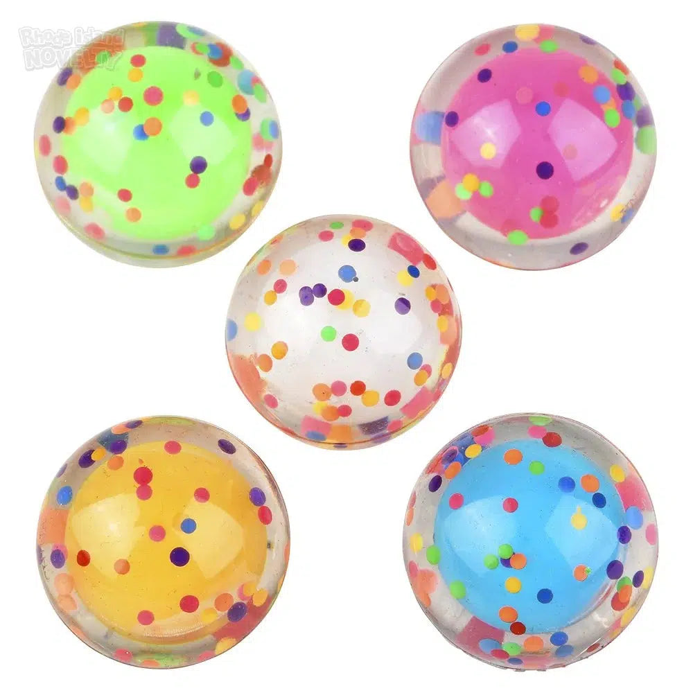 The Toy Network-1.75" Light-Up Confetti Hi Bounce Ball--Legacy Toys