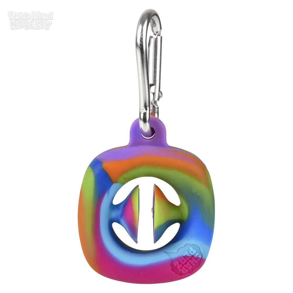 The Toy Network-1.75" Mini Snapperz Fidget Toy Keychain Rainbow-TY-SNMRB-Legacy Toys