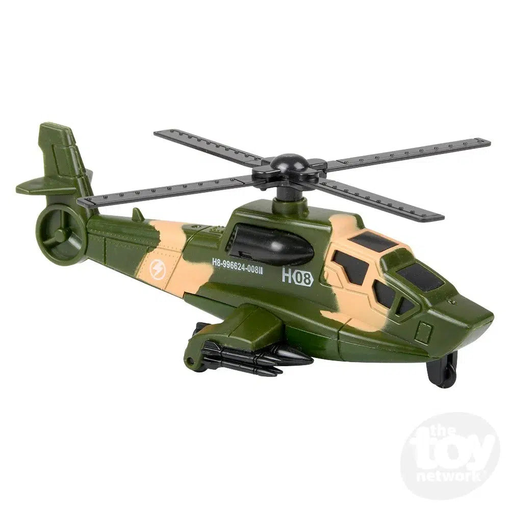 The Toy Network-2 Piece Diecast Military Set Helicopter And Jeep-VE-DCMIL-Legacy Toys