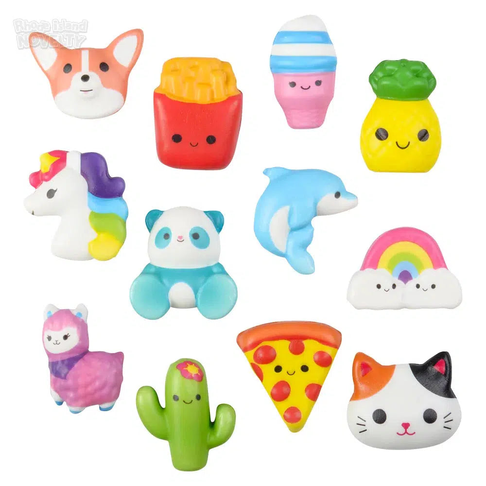 The Toy Network-2" Squish Sticker Assorted Styles-ST-SQSTI-Box of 24-Legacy Toys