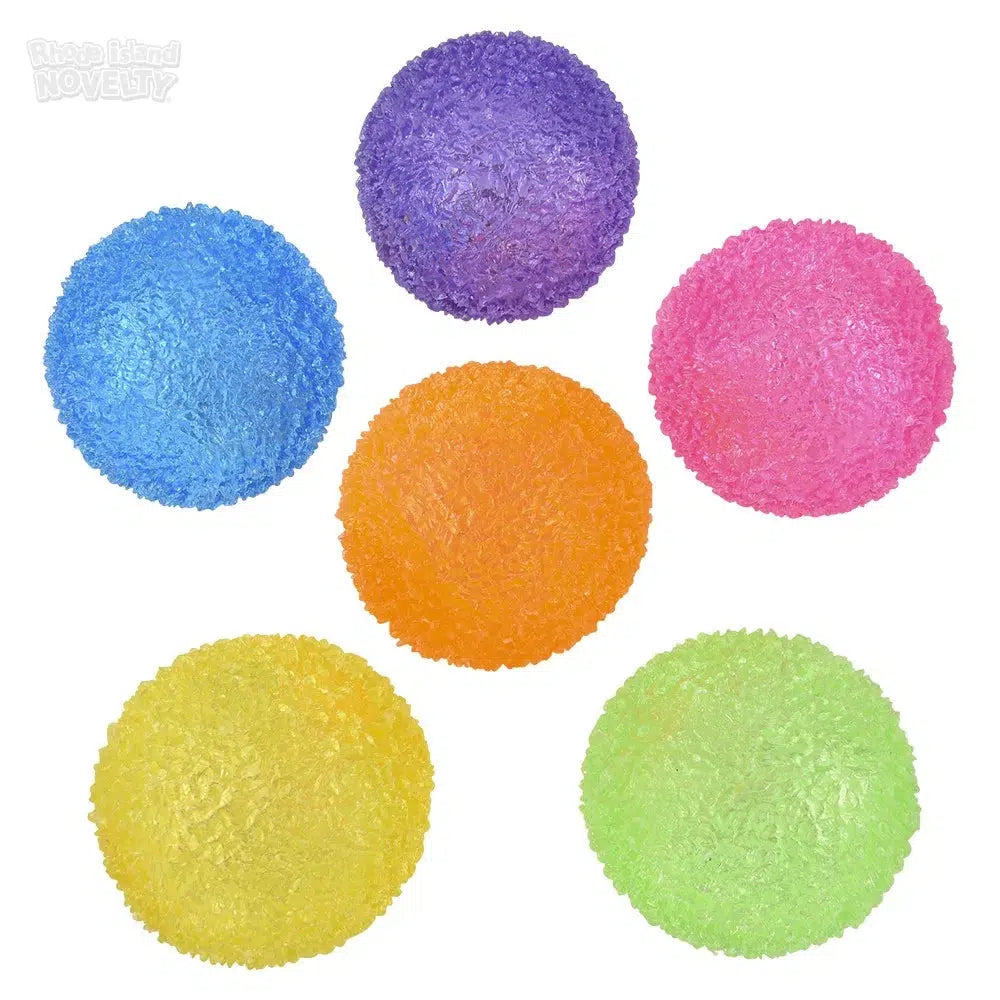 The Toy Network-2.5" Light-Up Crystal Bouncy Ball Assorted Colors--Legacy Toys