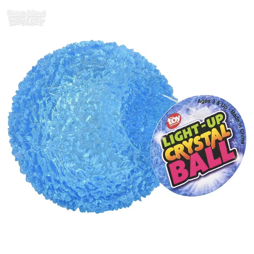 The Toy Network-2.5" Light-Up Crystal Bouncy Ball Assorted Colors--Legacy Toys