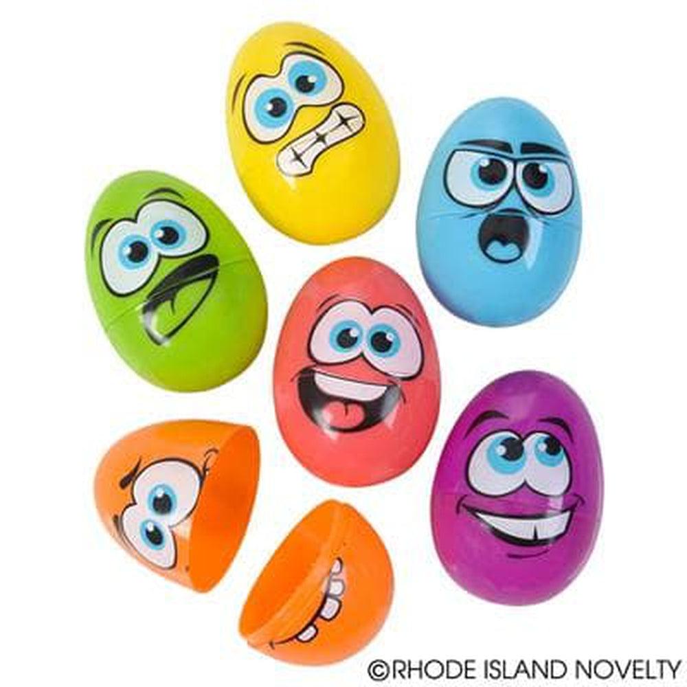 Rhode Island Novelty Plastic Easter Eggs, 2.5, Assorted Colors - 12 per pack