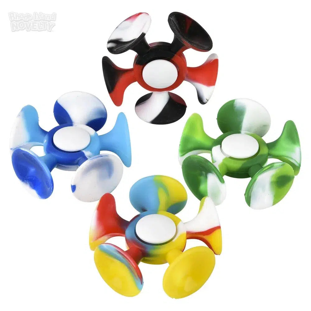 The Toy Network-2.5" Suction Cup Fidget Spinner--Legacy Toys