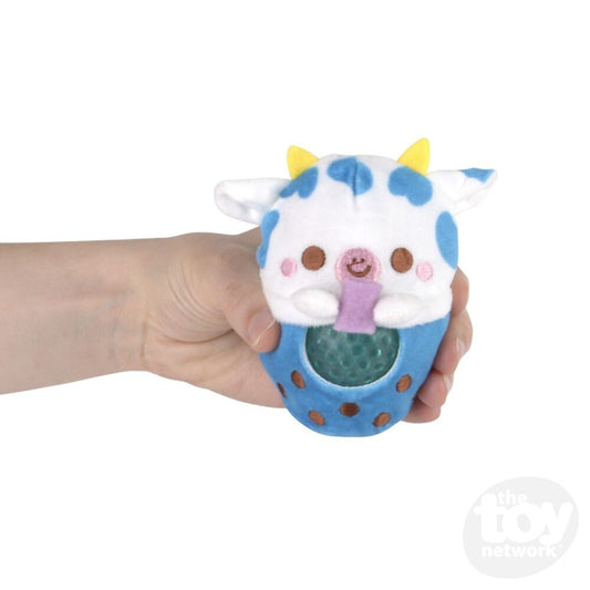 The Toy Network-3" Animal Bubble Tea Squeezy Bead Plush Ball-BA-PSBUA-Legacy Toys