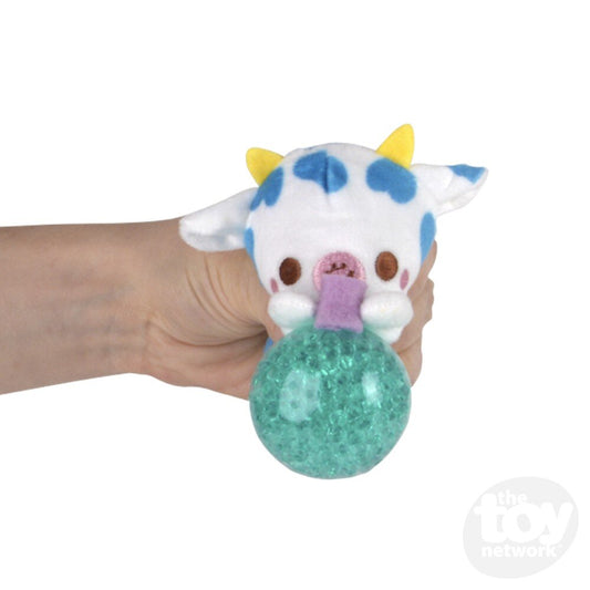 The Toy Network-3" Animal Bubble Tea Squeezy Bead Plush Ball-BA-PSBUA-Legacy Toys
