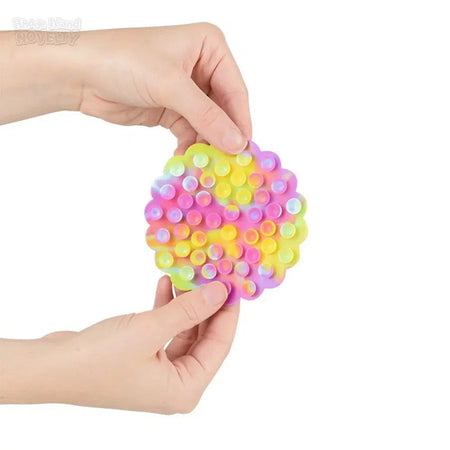 The Toy Network-3.5" Double Side Round Fidget Suction Cups-TY-SCROU-Legacy Toys
