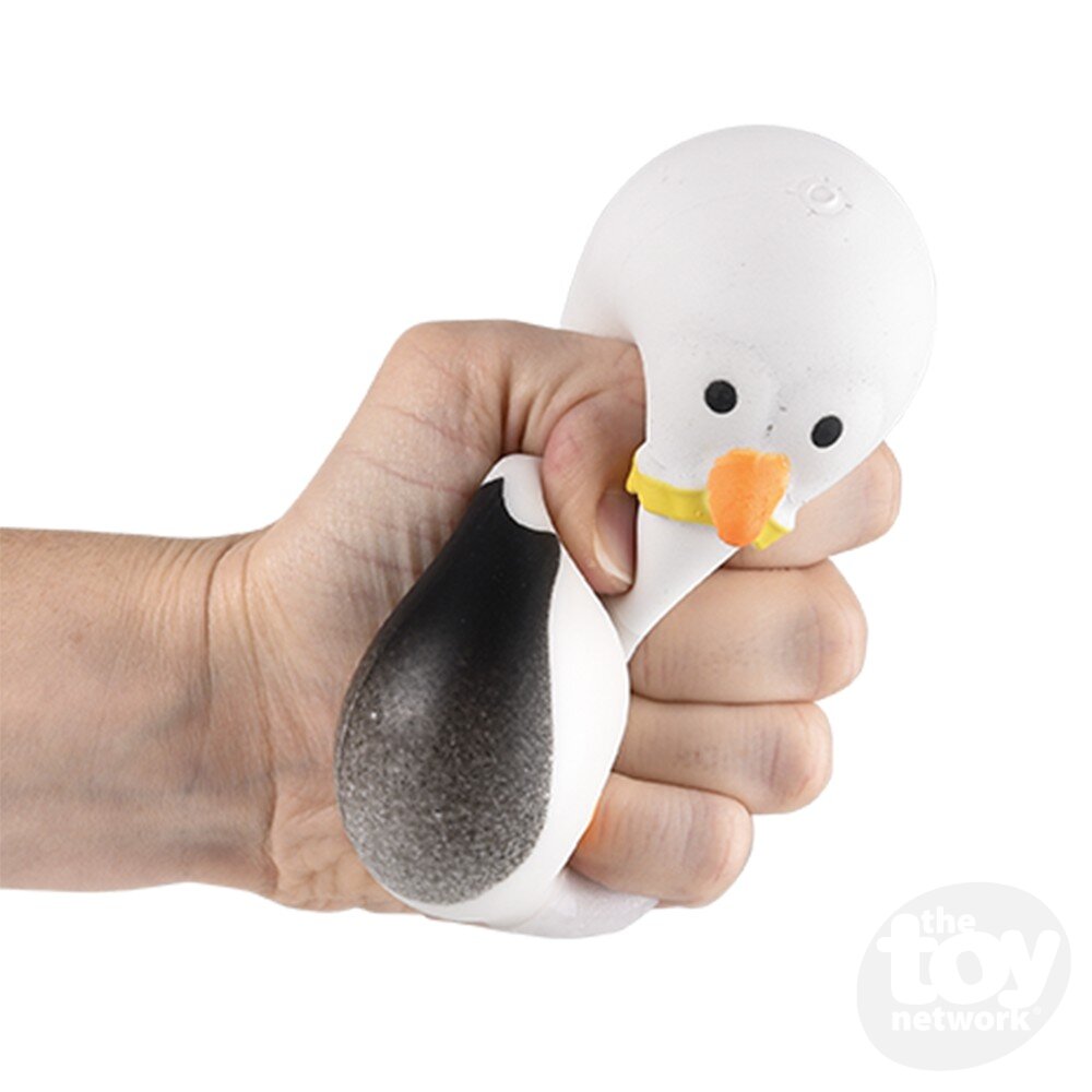 The Toy Network-3.5" Squish And Stretch Seagull-CA-SSSGL-Legacy Toys