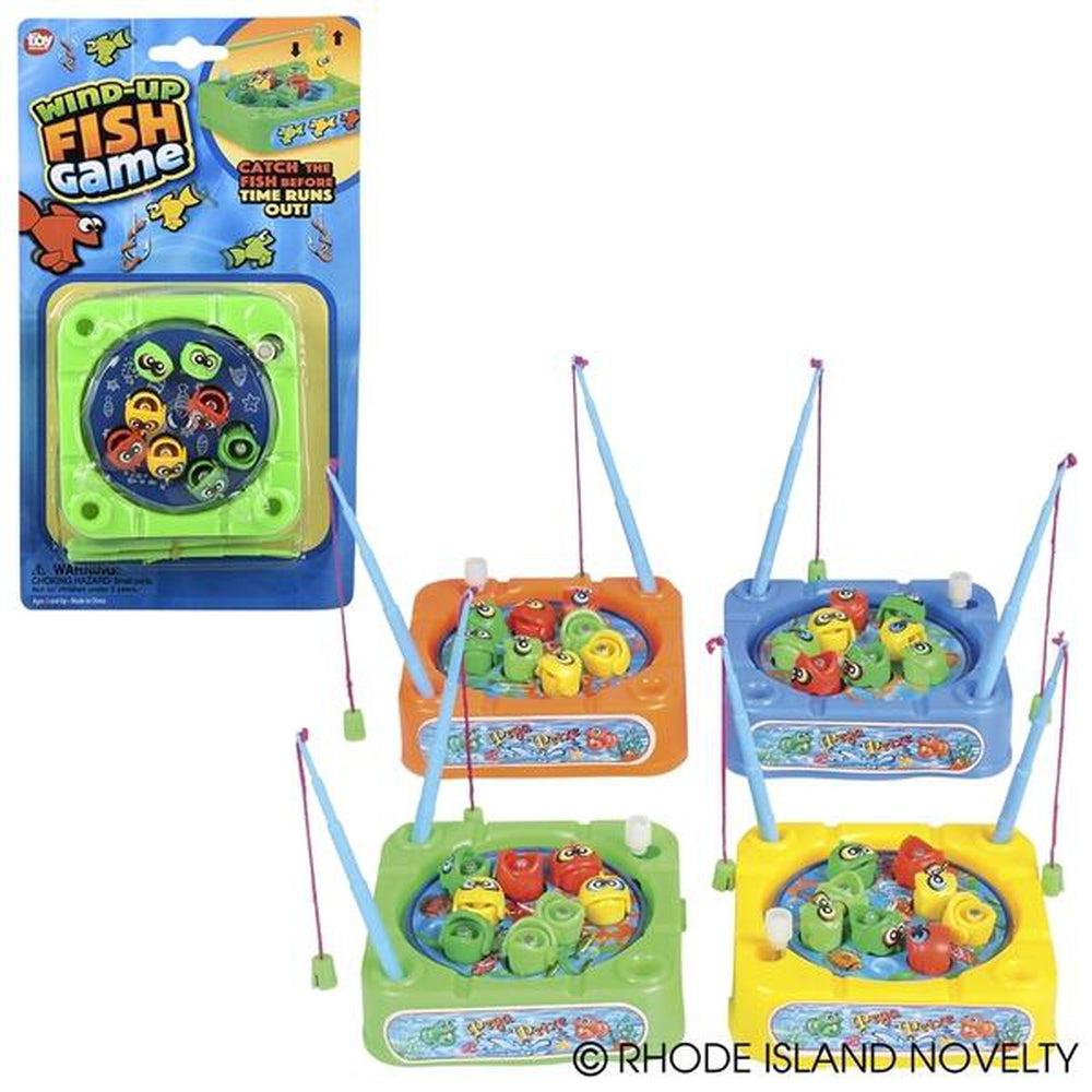 The Toy Network-3.5" Wind Up Fishing Game--Legacy Toys