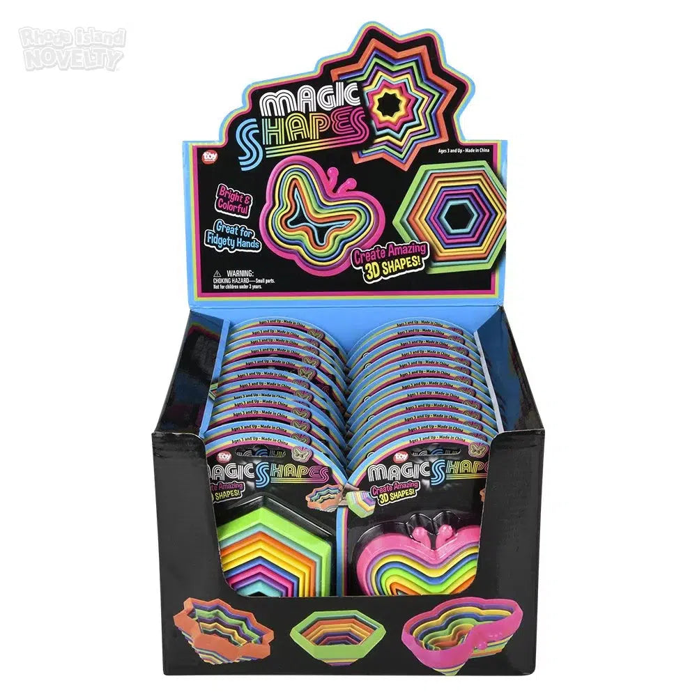 The Toy Network-3.66" Magic Shapes Puzzle Game Assorted Styles--Legacy Toys