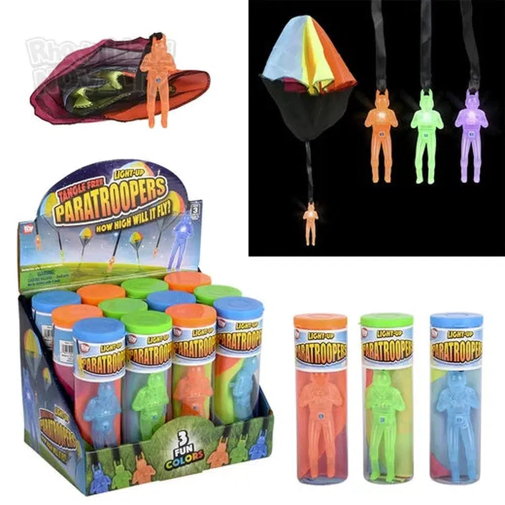 The Toy Network-4" Light-Up Paratrooper--Legacy Toys