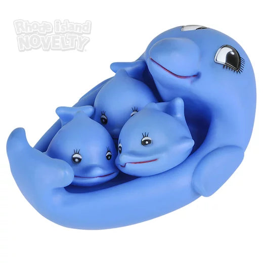 The Toy Network-4 Piece Dolphin Bath Play Set-AK-DOLBA-Legacy Toys
