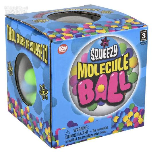 The Toy Network-4" Squeezy Molecule Ball-BA-SQMB4-Legacy Toys