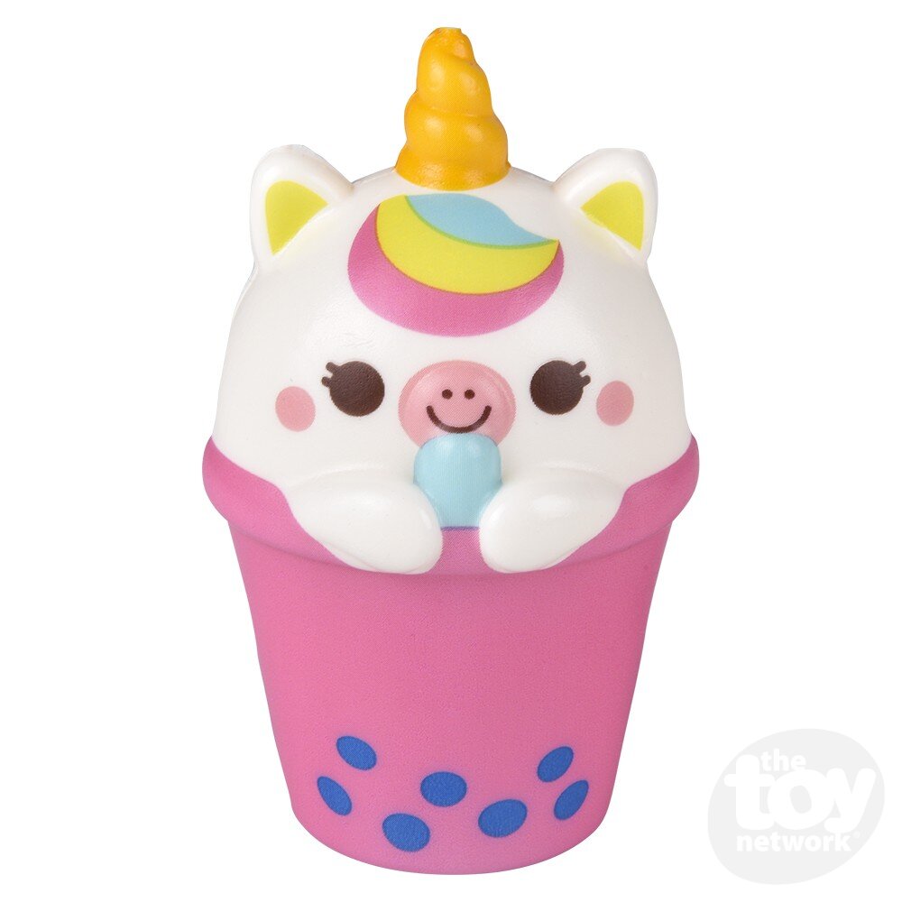 The Toy Network-4" Squish Bubble Tea Animal-CA-SBTA4-Legacy Toys