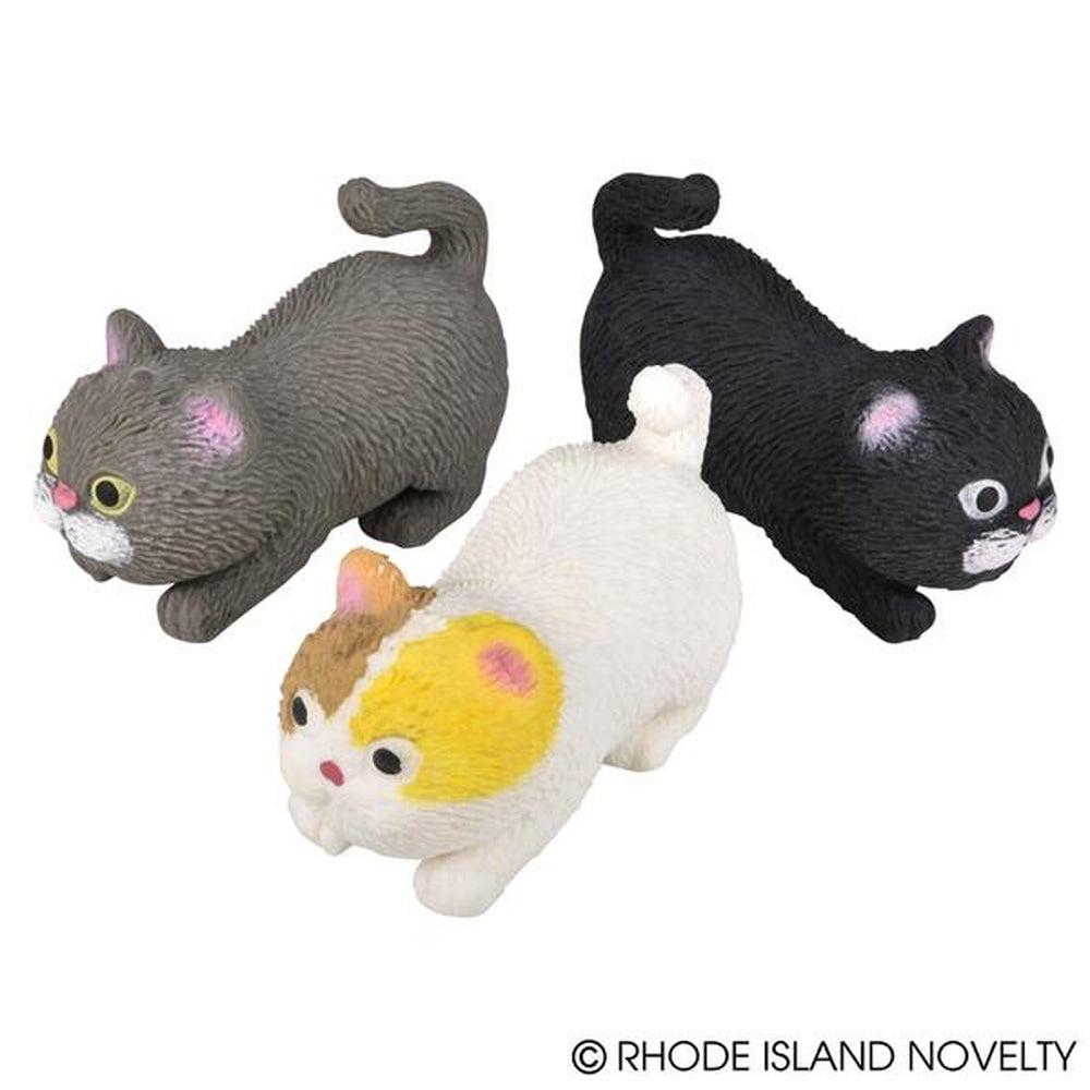 The Toy Network-4" Stretchy Squish Cat-PA-STCAT-Legacy Toys