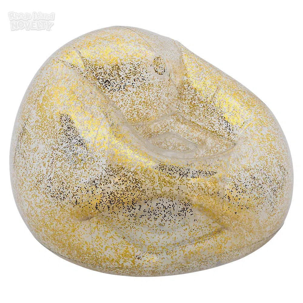 The Toy Network-40" Sequin Filled Chair Inflate Assorted Colors-IN-CHS40-Legacy Toys