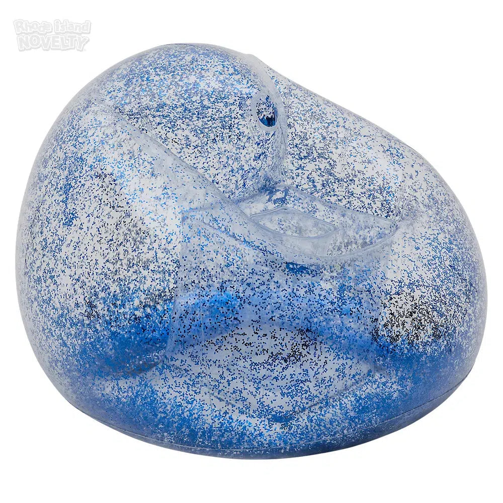 The Toy Network-40" Sequin Filled Chair Inflate Assorted Colors-IN-CHS40-Legacy Toys