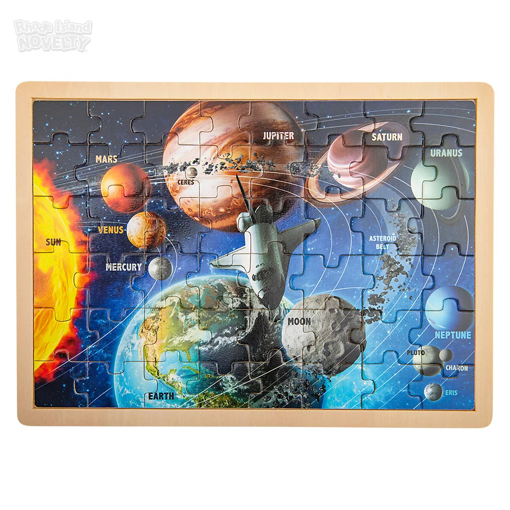The Toy Network-48 Piece Space Wooden Puzzle-AG-48SPA-Legacy Toys