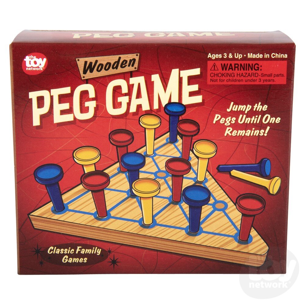 The Toy Network-4.5" Peg Game-GA-PEGGA-Legacy Toys