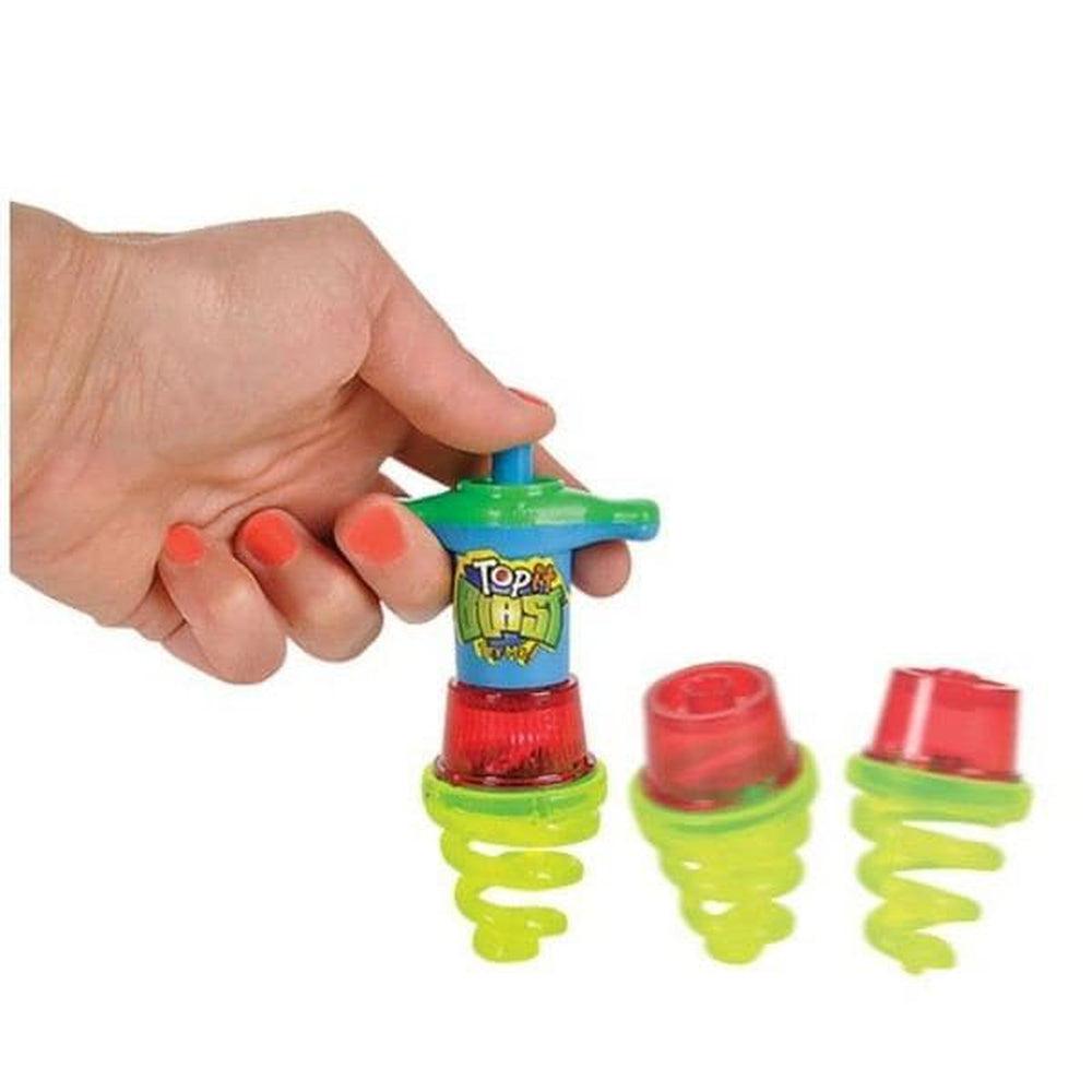The Toy Network-5" Light Up Top Blast Spring Top--Legacy Toys