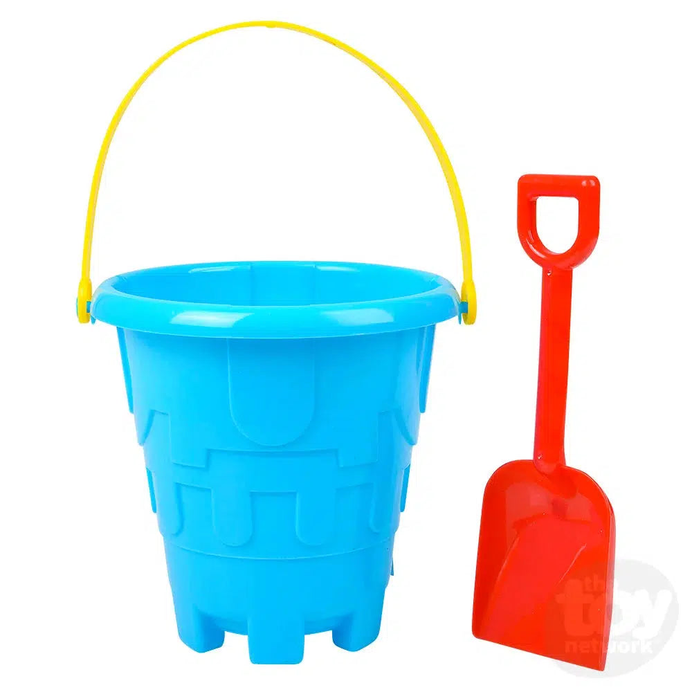The Toy Network-6" Beach Sand Pail And Shovel Set Assorted Colors--Legacy Toys