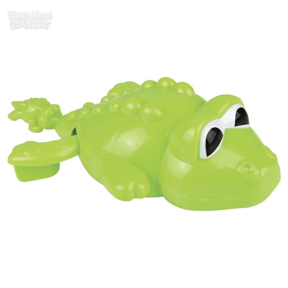 The Toy Network-6" Pull-String Alligator Bath Toy-TY-PSALL-Single-Legacy Toys