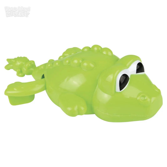 The Toy Network-6" Pull-String Alligator Bath Toy-TY-PSALL-Single-Legacy Toys