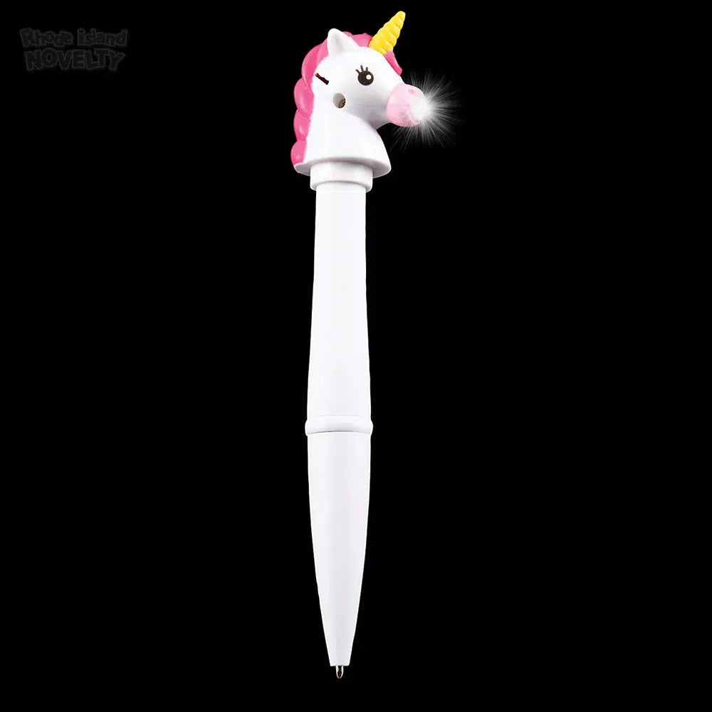 The Toy Network-6" Unicorn Pen With White Light--Legacy Toys