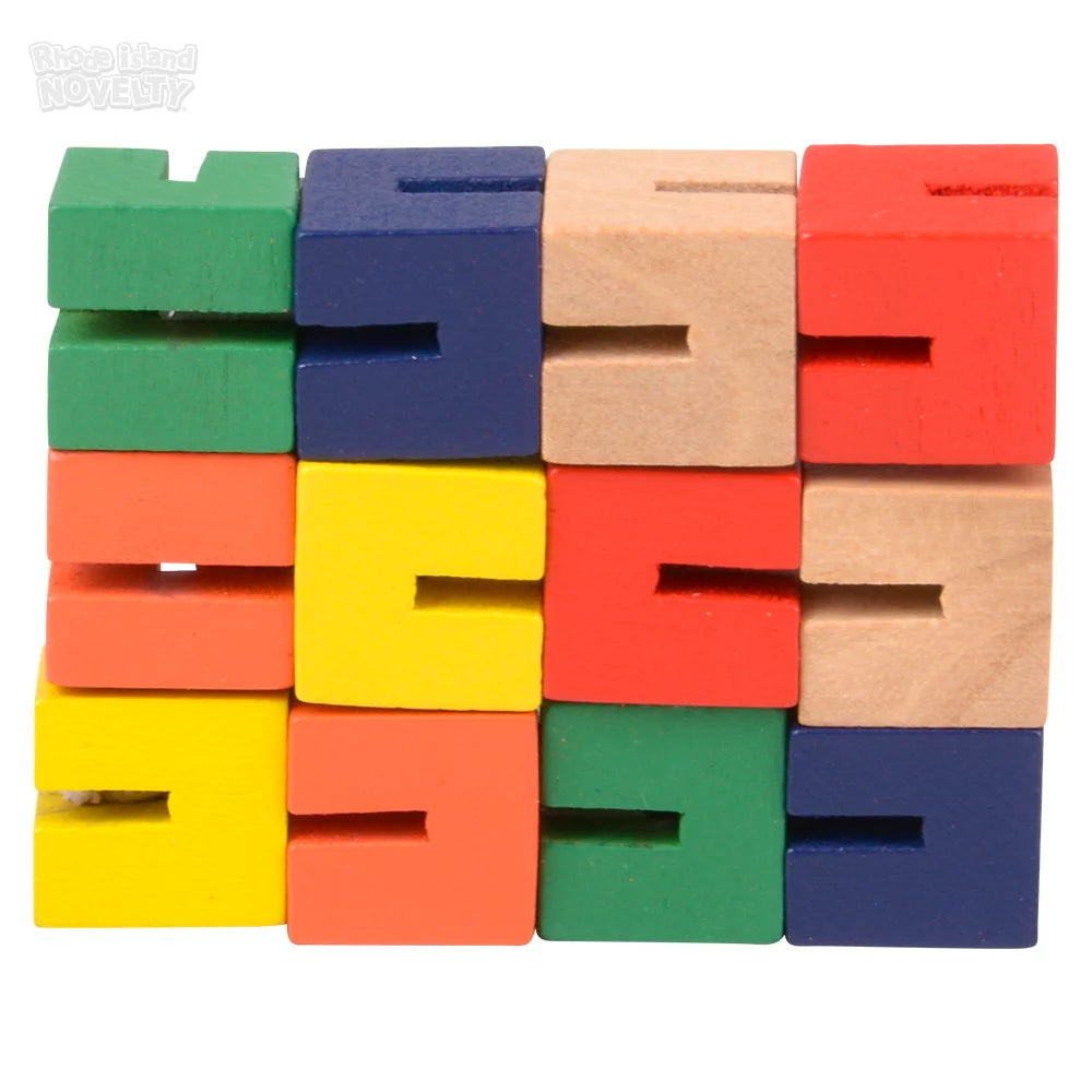 The Toy Network-6" Wooden Twist Cube--Legacy Toys