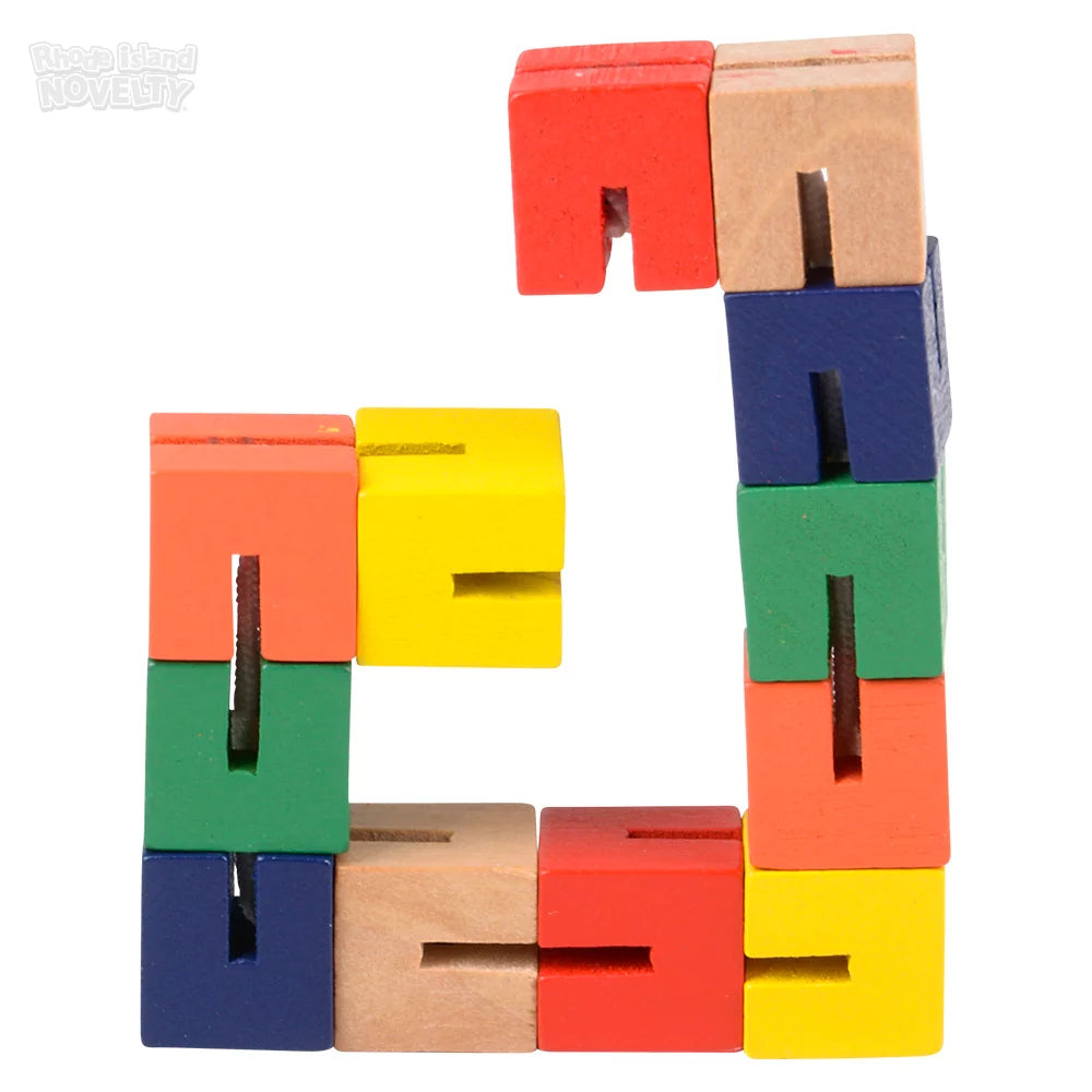 The Toy Network-6" Wooden Twist Cube--Legacy Toys