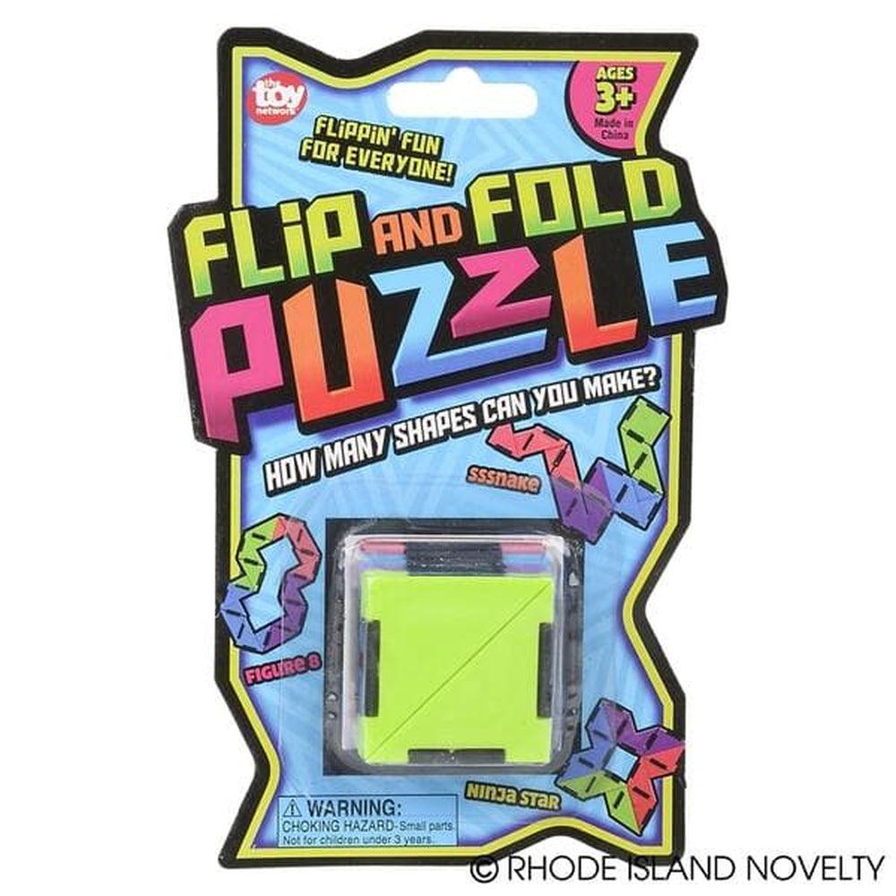 The Toy Network-7" Flip & Fold Puzzle Game-GA-FLFOL-Legacy Toys