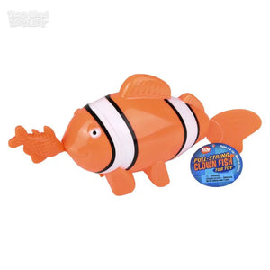 The Toy Network 7 Pull-String Clownfish Bath Toy Single