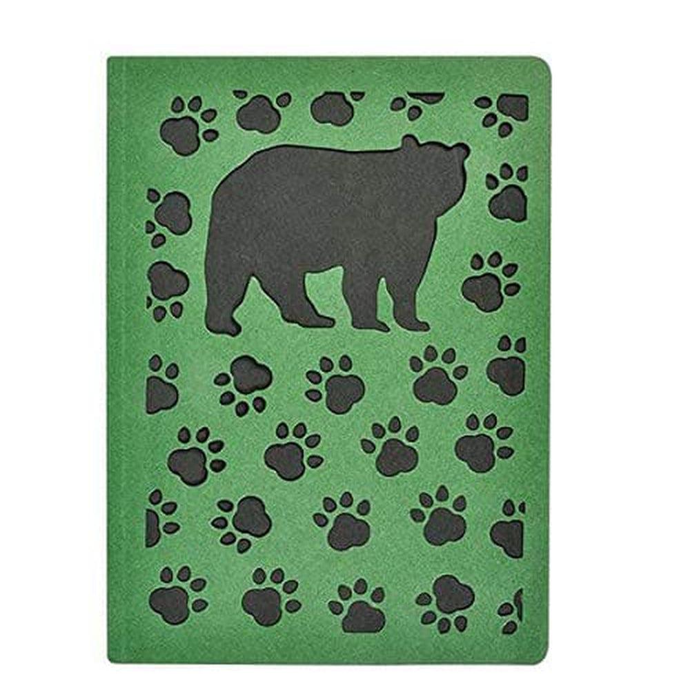 The Toy Network-80 Page Diecut Journal-QV-BEDCJ-Black Bear-Legacy Toys