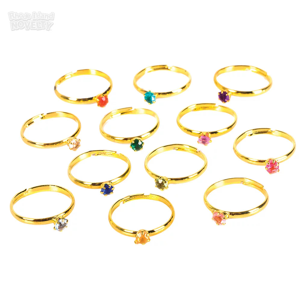 The Toy Network-Birthstone Ring Assorted Styles-JR-BSRST-Single-Legacy Toys